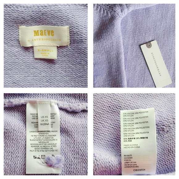 Anthropologie Maeve Crystal Tunic Sweater - Picture 12 of 12